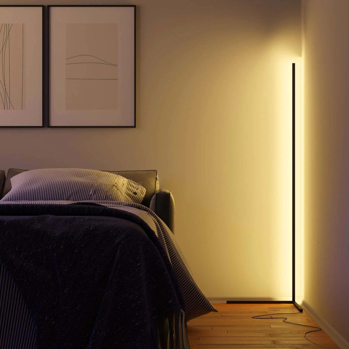 LITE TOWER - MODERN STYLED LED CORNER LAMP